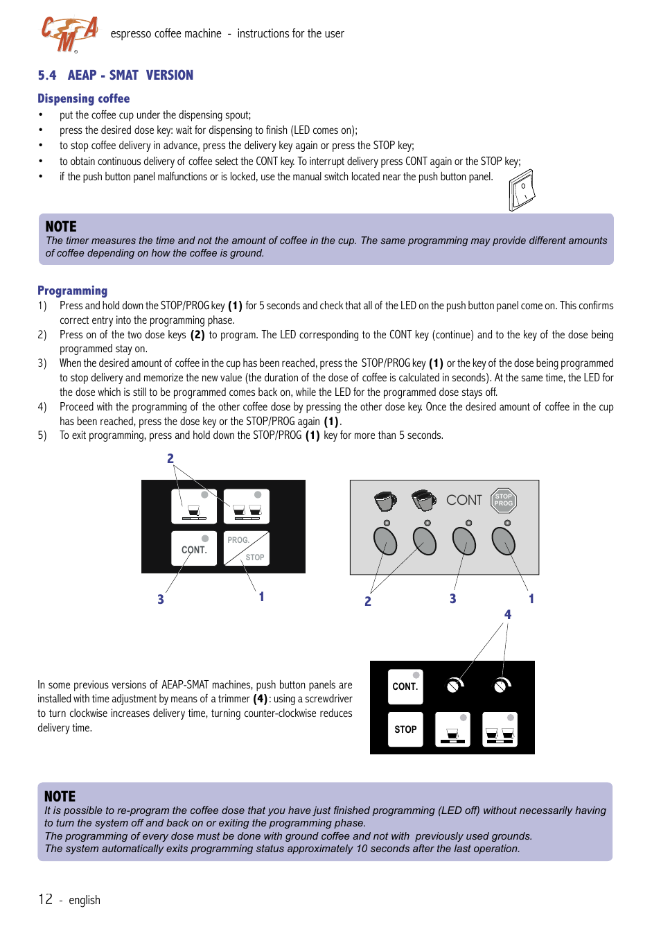 Cecilware VAE-J1 User Manual | Page 12 / 24