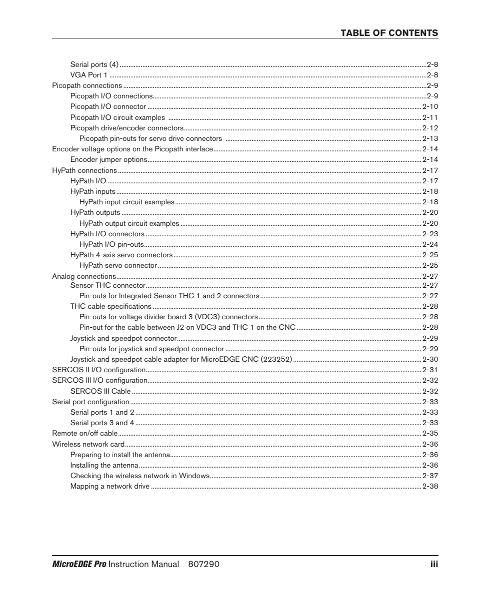 Hypertherm MicroEDGE Pro Shape Cutting Control Rev.2 User Manual | Page 7 / 182