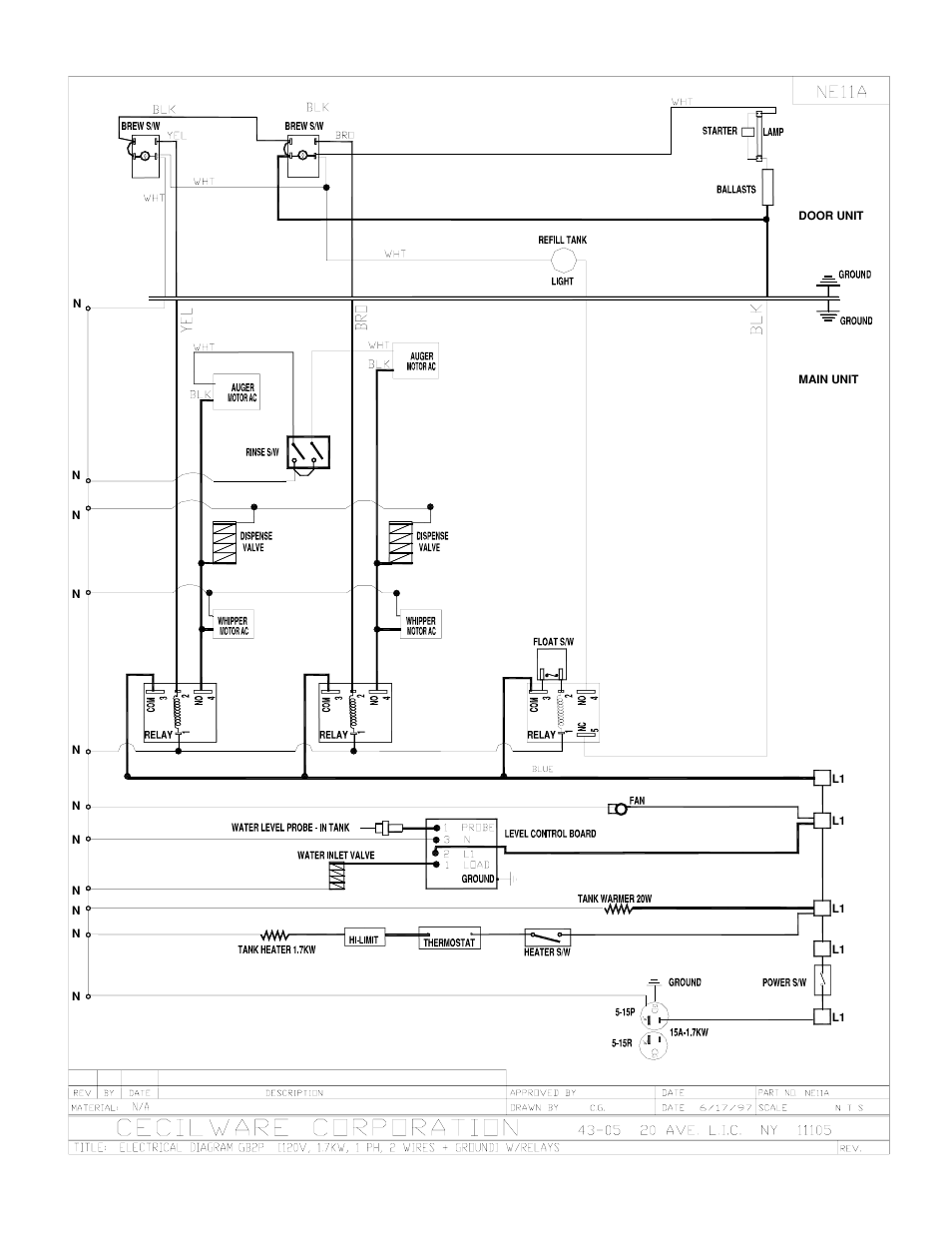 Cecilware GB1P User Manual | Page 14 / 18