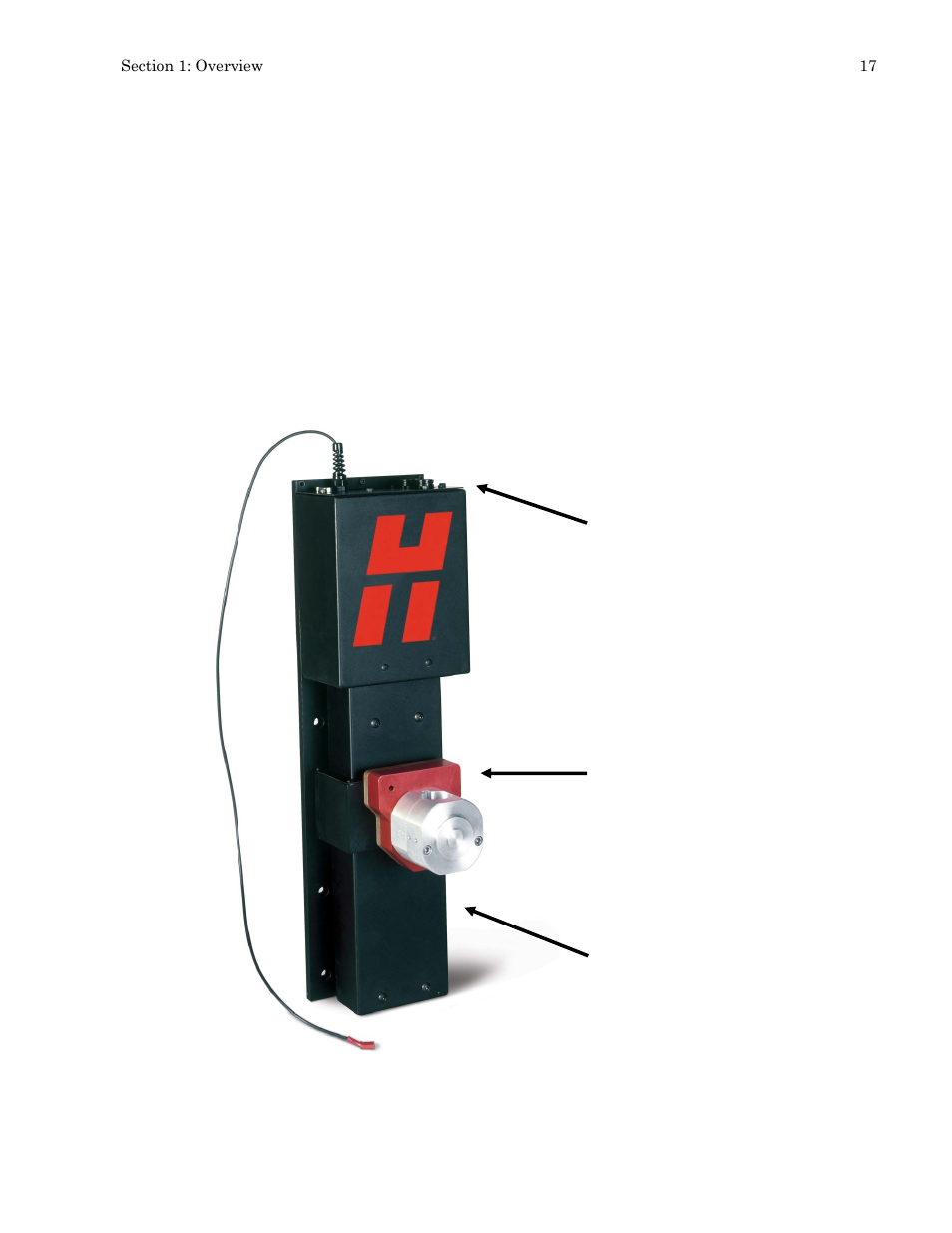 Standard lifter assembly | Hypertherm PHC Sensor User Manual | Page 17 / 58