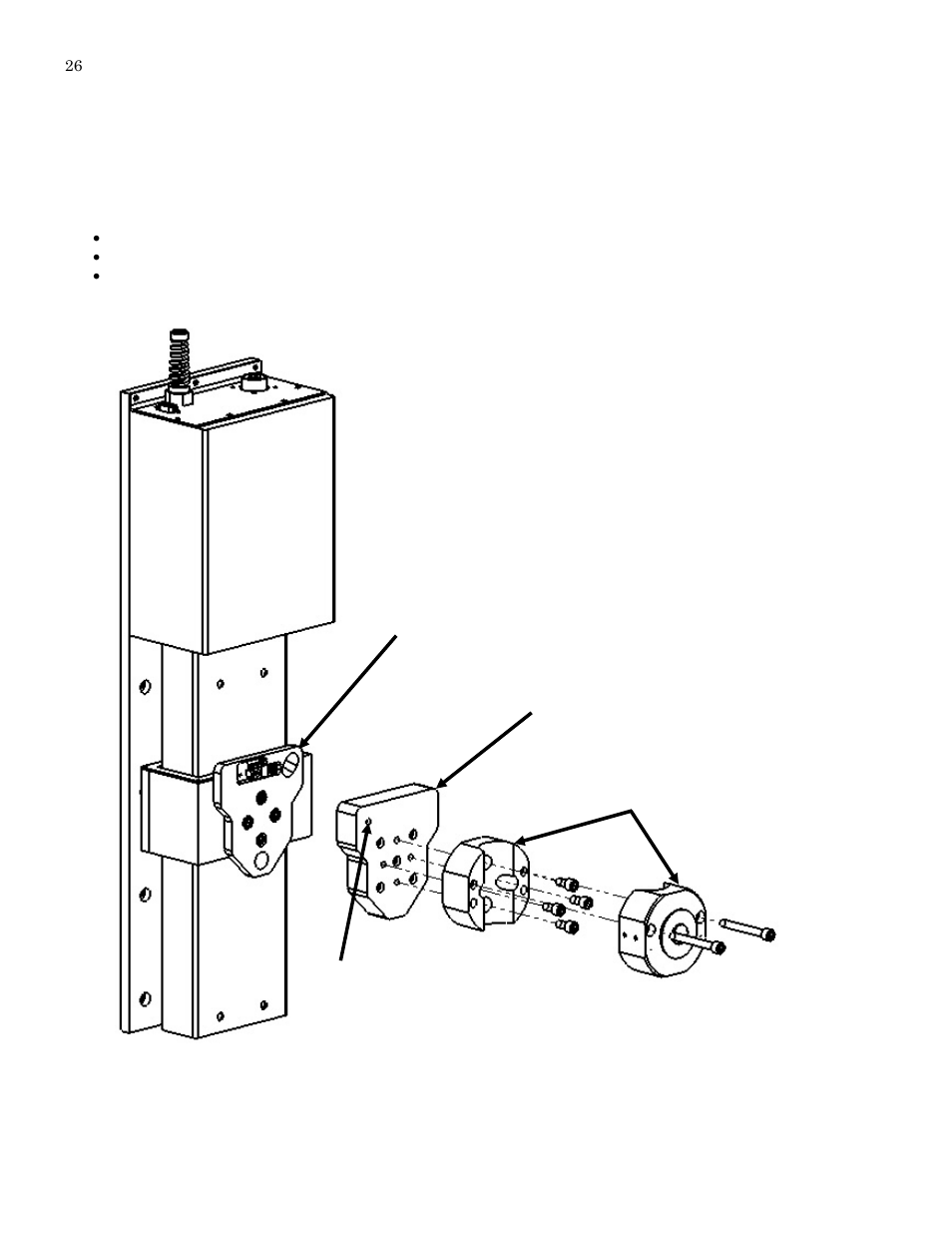 Torch mounting block kit | Hypertherm PHC Sensor User Manual | Page 26 / 58