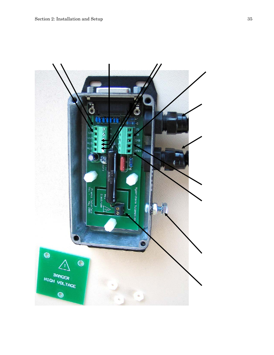 Hypertherm PHC Sensor User Manual | Page 35 / 58