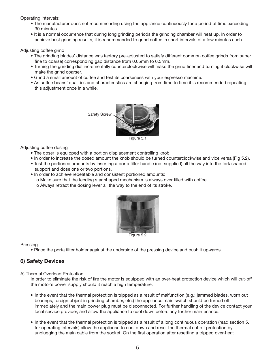 Cecilware VENEZIA II HC-600 User Manual | Page 5 / 10