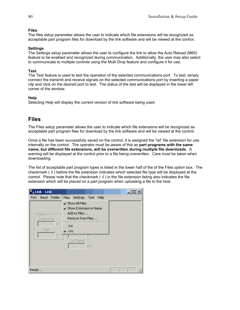 Files | Hypertherm HTA Rev 6.00 Install Guide User Manual | Page 102 / 242