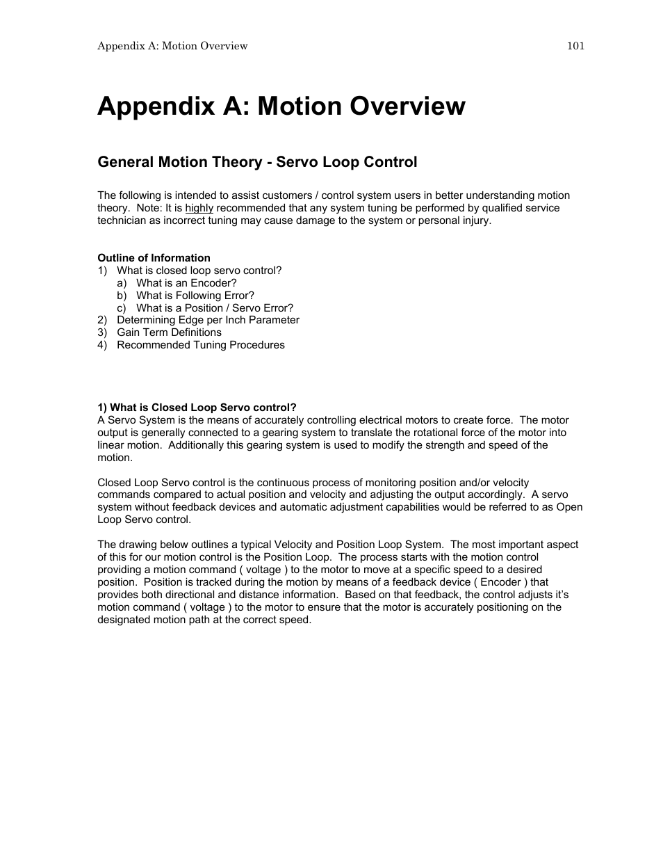 Appendix a: motion overview | Hypertherm HTA Rev 6.00 Install Guide User Manual | Page 113 / 242