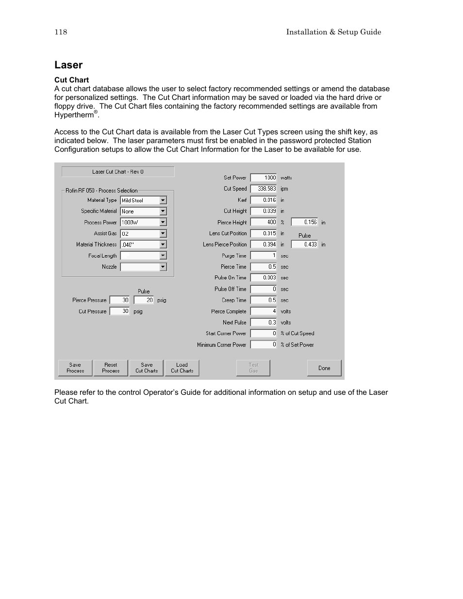 Laser | Hypertherm HTA Rev 6.00 Install Guide User Manual | Page 130 / 242