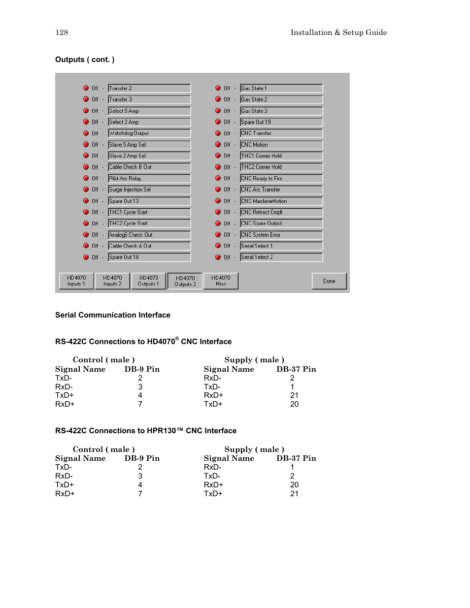 Hypertherm HTA Rev 6.00 Install Guide User Manual | Page 140 / 242