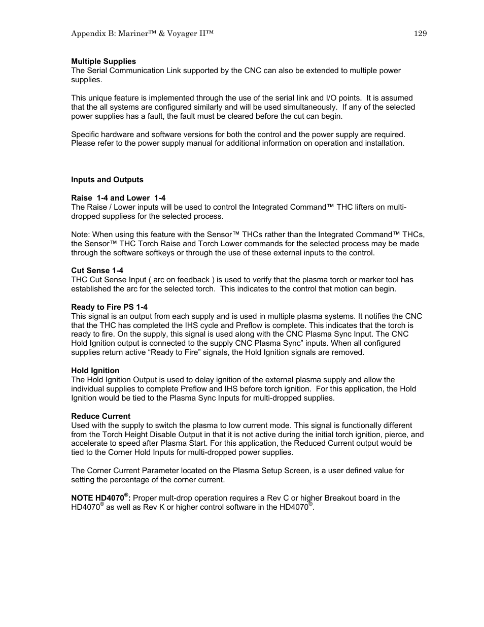 Hypertherm HTA Rev 6.00 Install Guide User Manual | Page 141 / 242