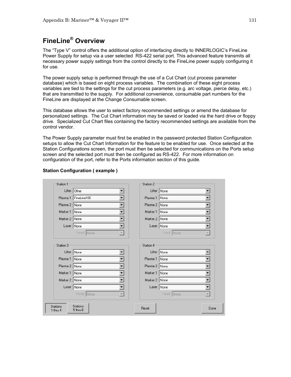 Fineline, Overview | Hypertherm HTA Rev 6.00 Install Guide User Manual | Page 143 / 242