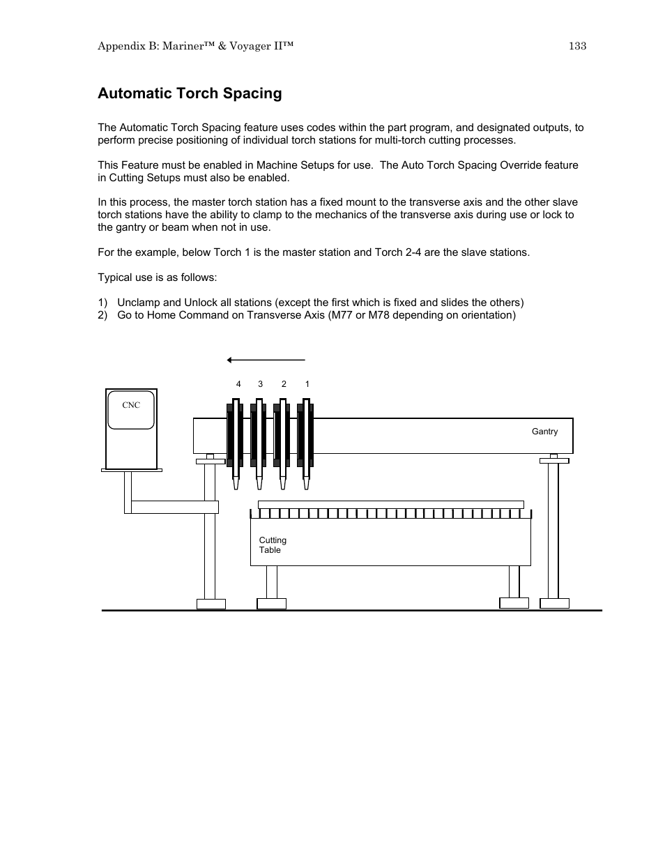 Automatic torch spacing | Hypertherm HTA Rev 6.00 Install Guide User Manual | Page 145 / 242