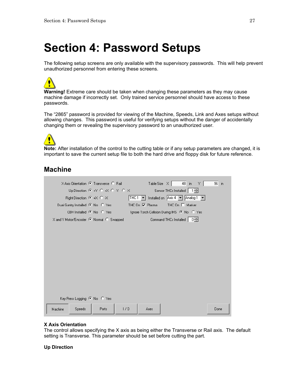 Machine | Hypertherm HTA Rev 6.00 Install Guide User Manual | Page 39 / 242