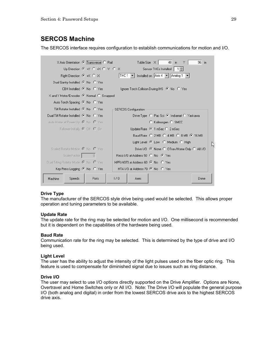 Sercos machine | Hypertherm HTA Rev 6.00 Install Guide User Manual | Page 41 / 242