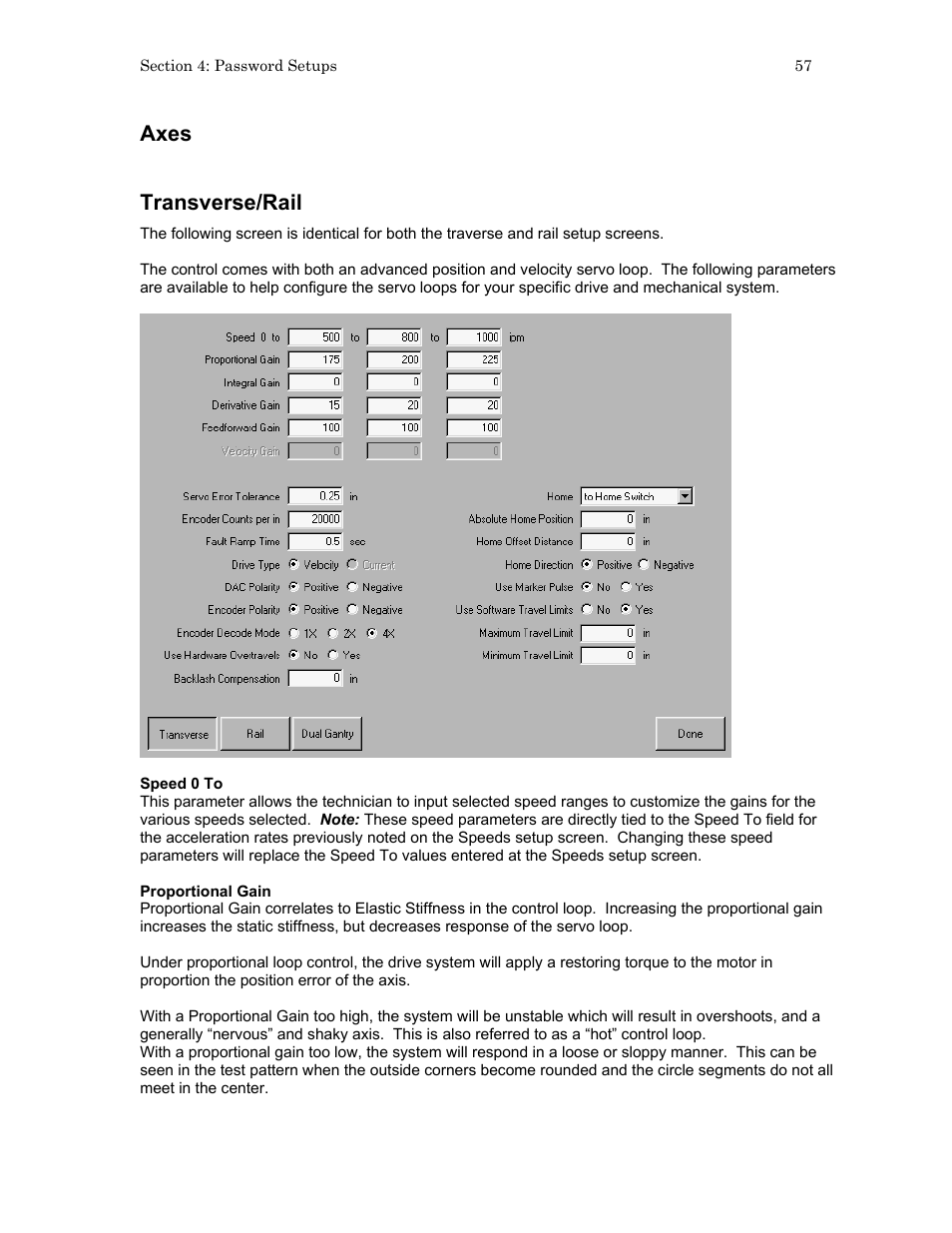 Axes transverse/rail | Hypertherm HTA Rev 6.00 Install Guide User Manual | Page 69 / 242