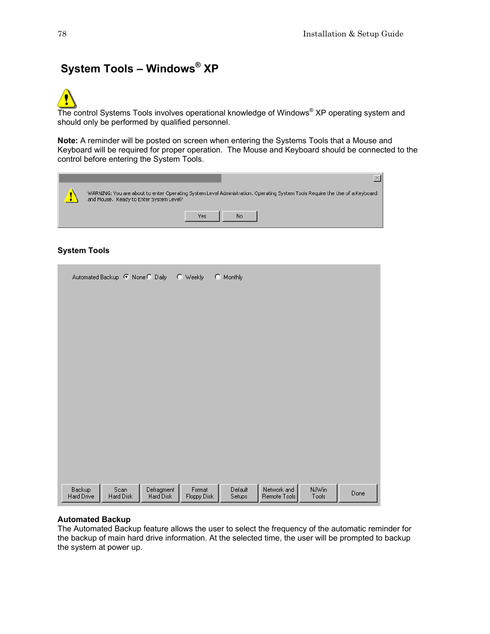 System tools – windows | Hypertherm HTA Rev 6.00 Install Guide User Manual | Page 90 / 242