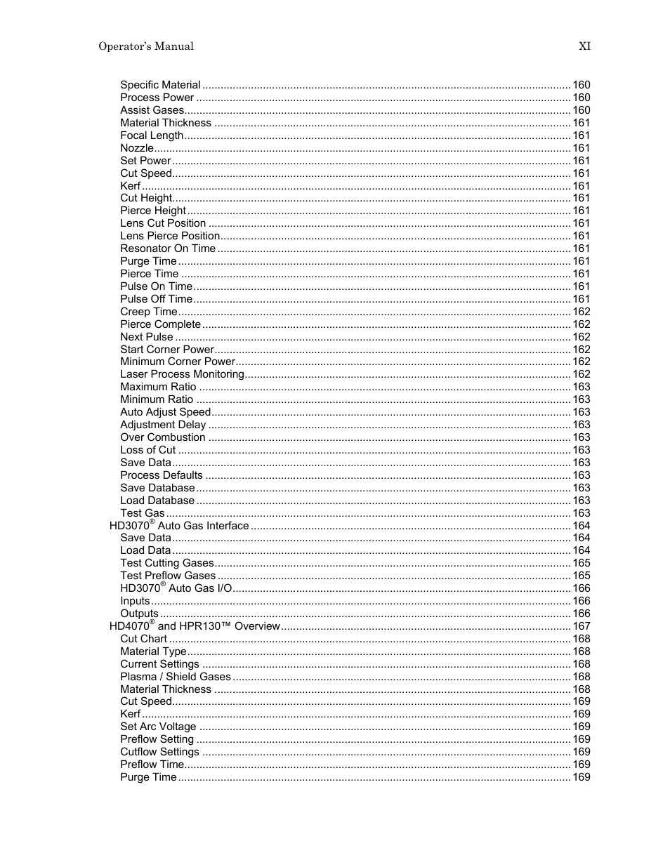 Hypertherm HTA Rev 6.00 Operators Manual User Manual | Page 11 / 212