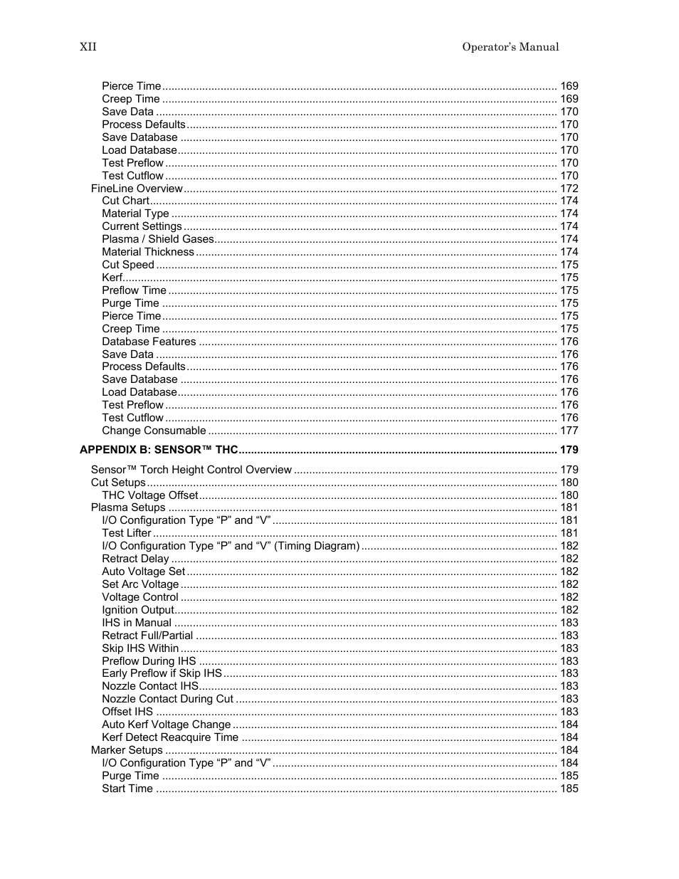 Hypertherm HTA Rev 6.00 Operators Manual User Manual | Page 12 / 212