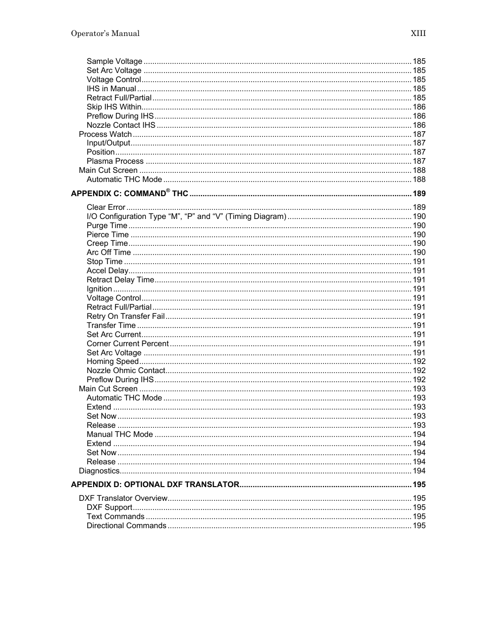Hypertherm HTA Rev 6.00 Operators Manual User Manual | Page 13 / 212