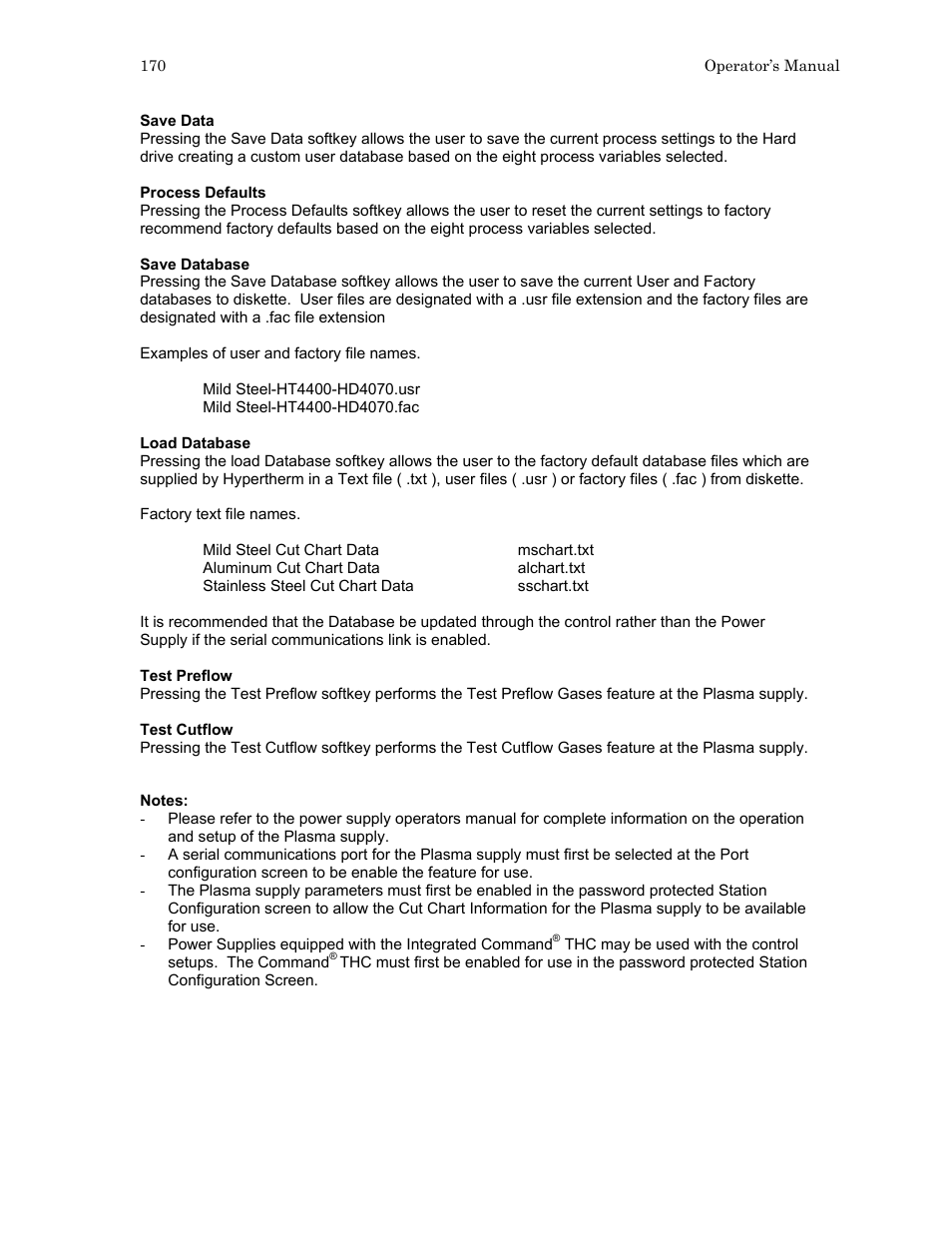 Hypertherm HTA Rev 6.00 Operators Manual User Manual | Page 184 / 212