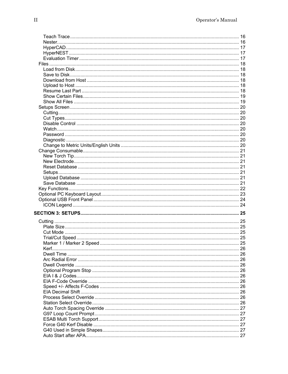 Hypertherm HTA Rev 6.00 Operators Manual User Manual | Page 2 / 212