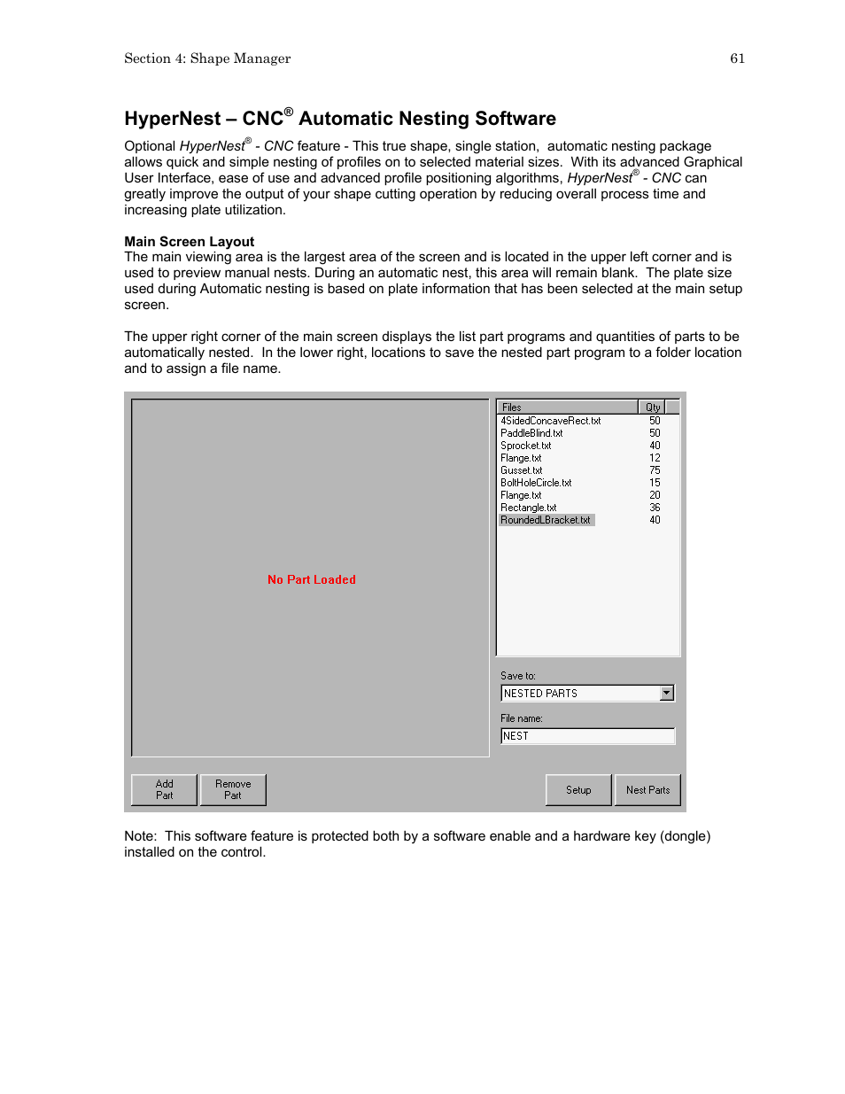 Hypernest – cnc, Automatic nesting software | Hypertherm HTA Rev 6.00 Operators Manual User Manual | Page 75 / 212