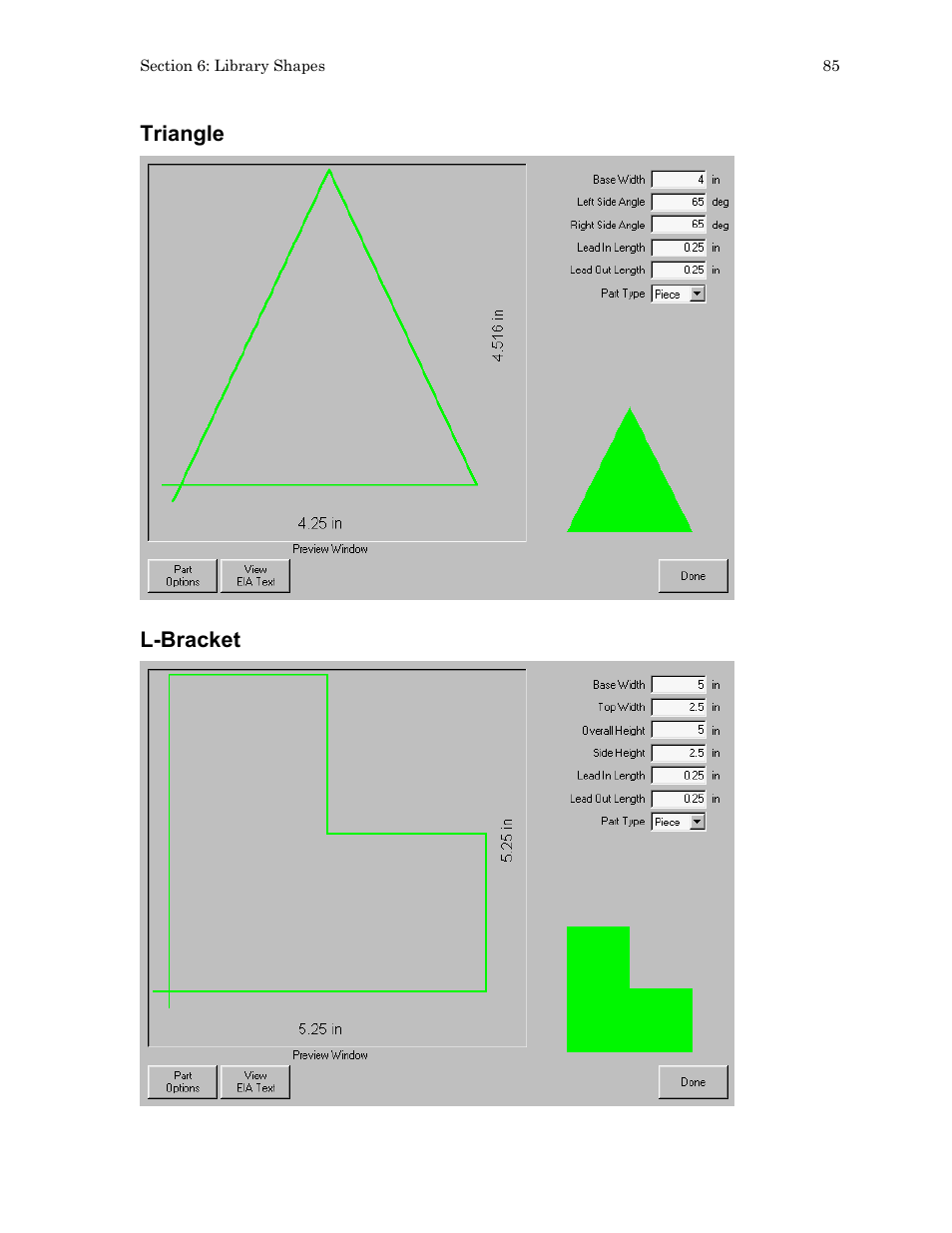 Triangle, L-bracket | Hypertherm HTA Rev 6.00 Operators Manual User Manual | Page 99 / 212