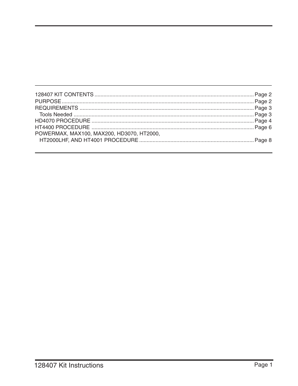 In this bulletin, Command thc, Control pc board calibration | Hypertherm THC Control Board Replacement User Manual | Page 4 / 13