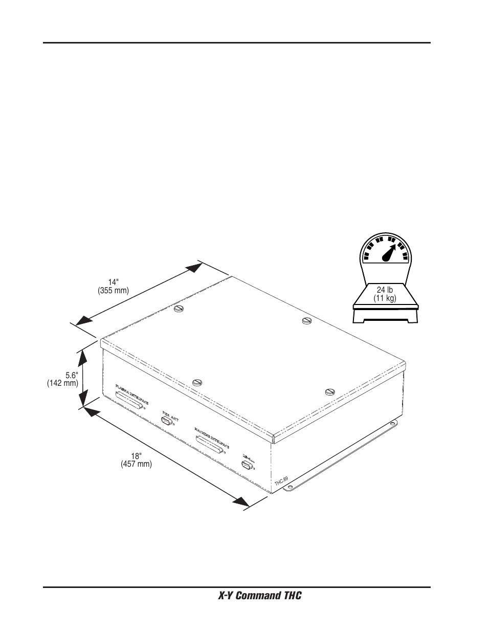 X-y command thc, Specifications | Hypertherm THC X-Y Table Product Configuration User Manual | Page 7 / 20