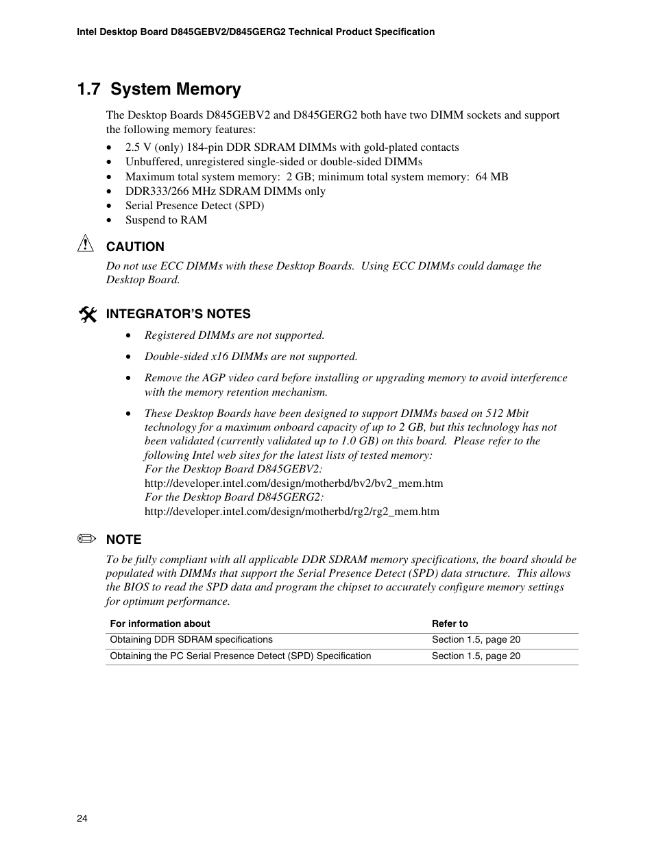 7 system memory | Hypertherm D845GEBV2 User Manual | Page 24 / 128