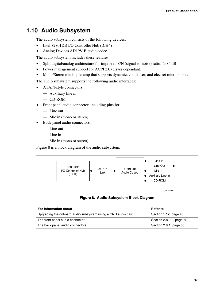 10 audio subsystem | Hypertherm D845GEBV2 User Manual | Page 37 / 128