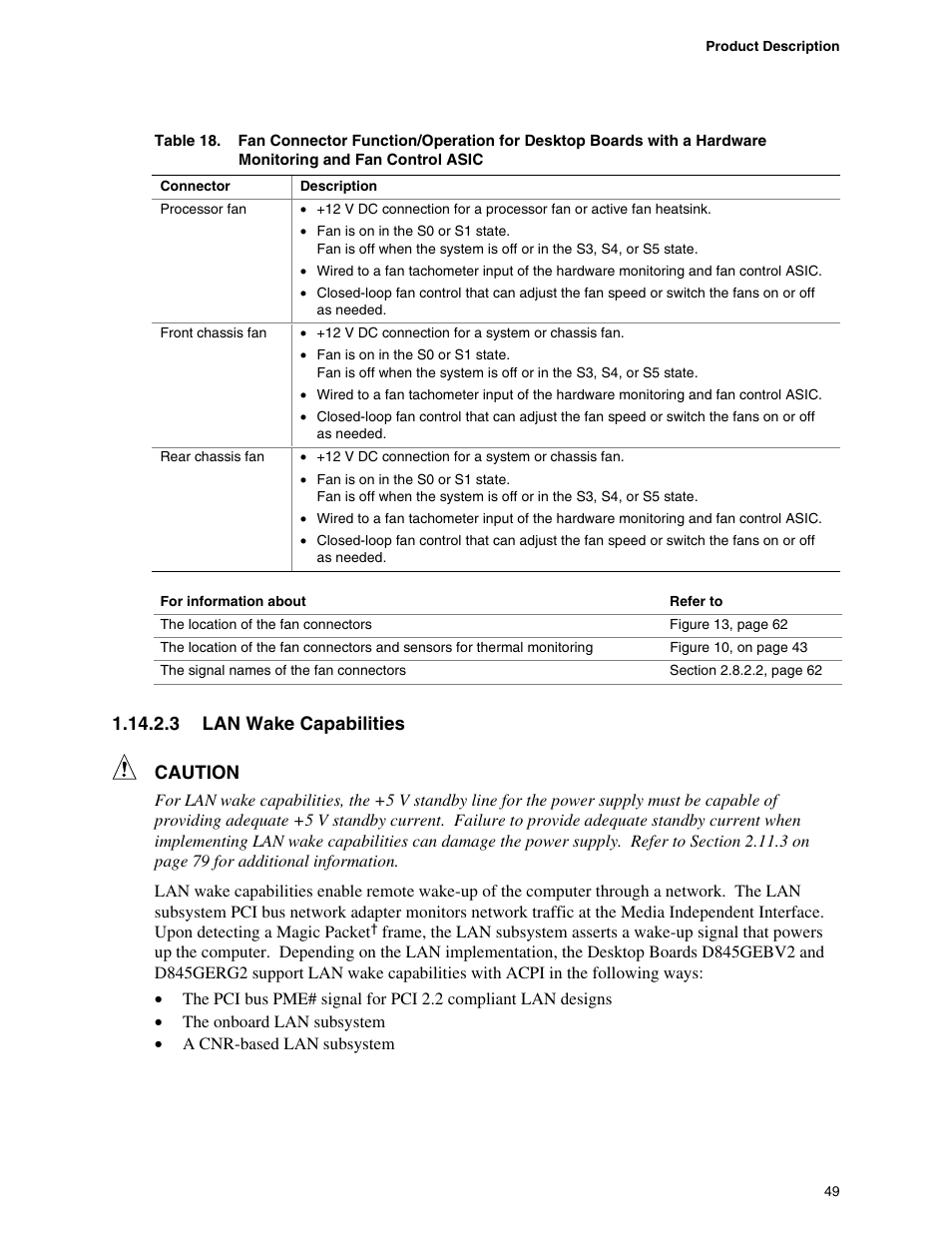 3 lan wake capabilities caution | Hypertherm D845GEBV2 User Manual | Page 49 / 128