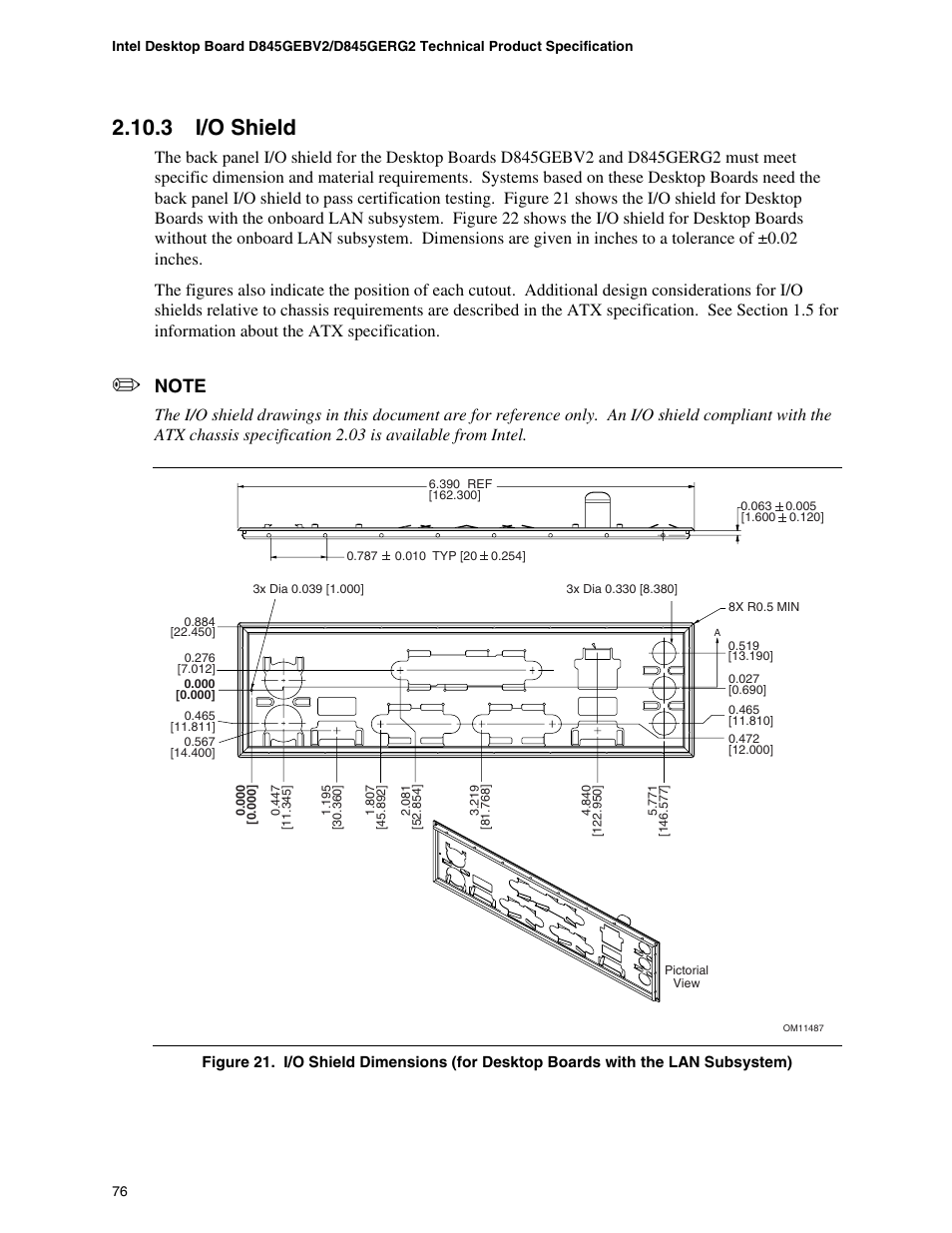 3 i/o shield | Hypertherm D845GEBV2 User Manual | Page 76 / 128