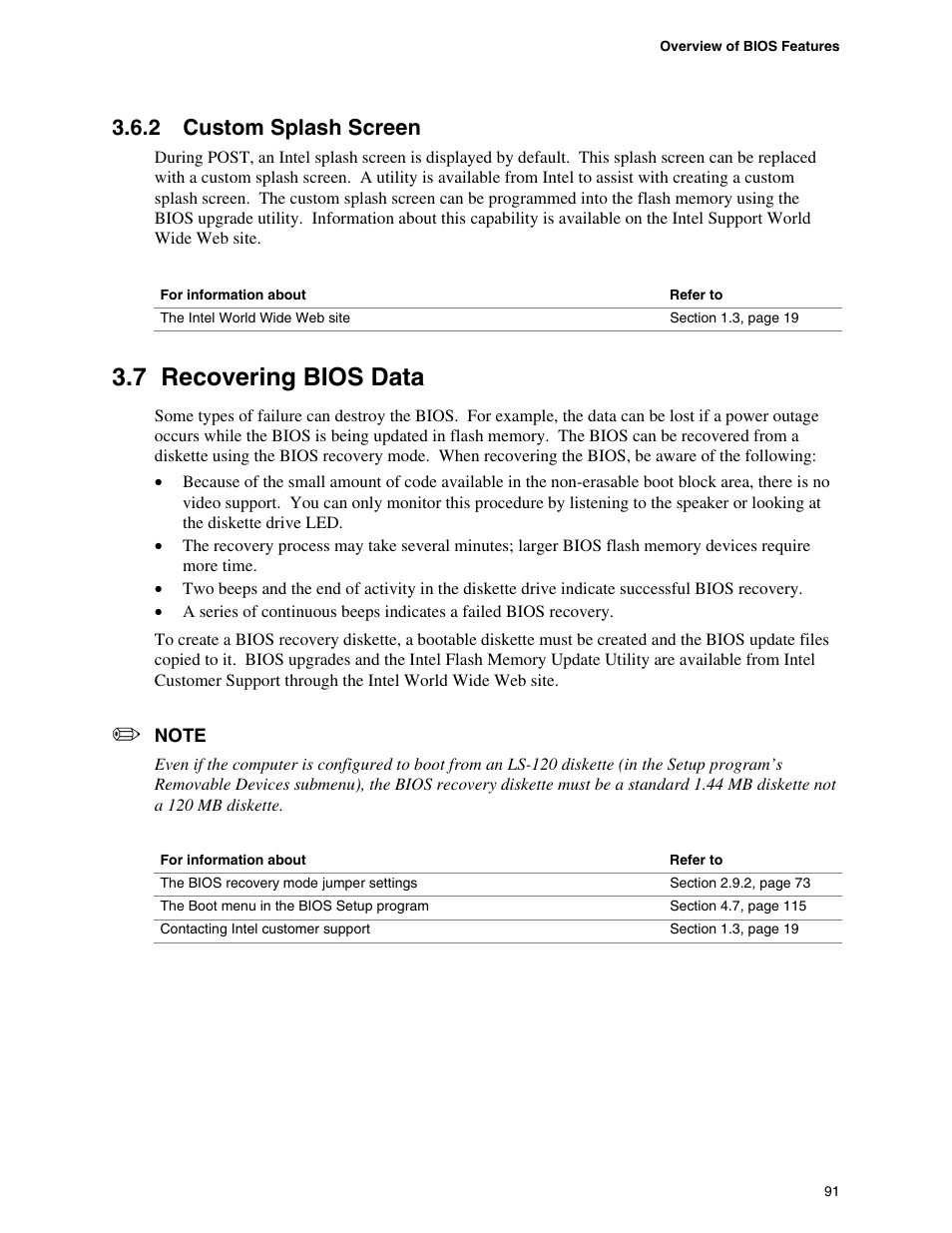 2 custom splash screen, 7 recovering bios data | Hypertherm D845GEBV2 User Manual | Page 91 / 128