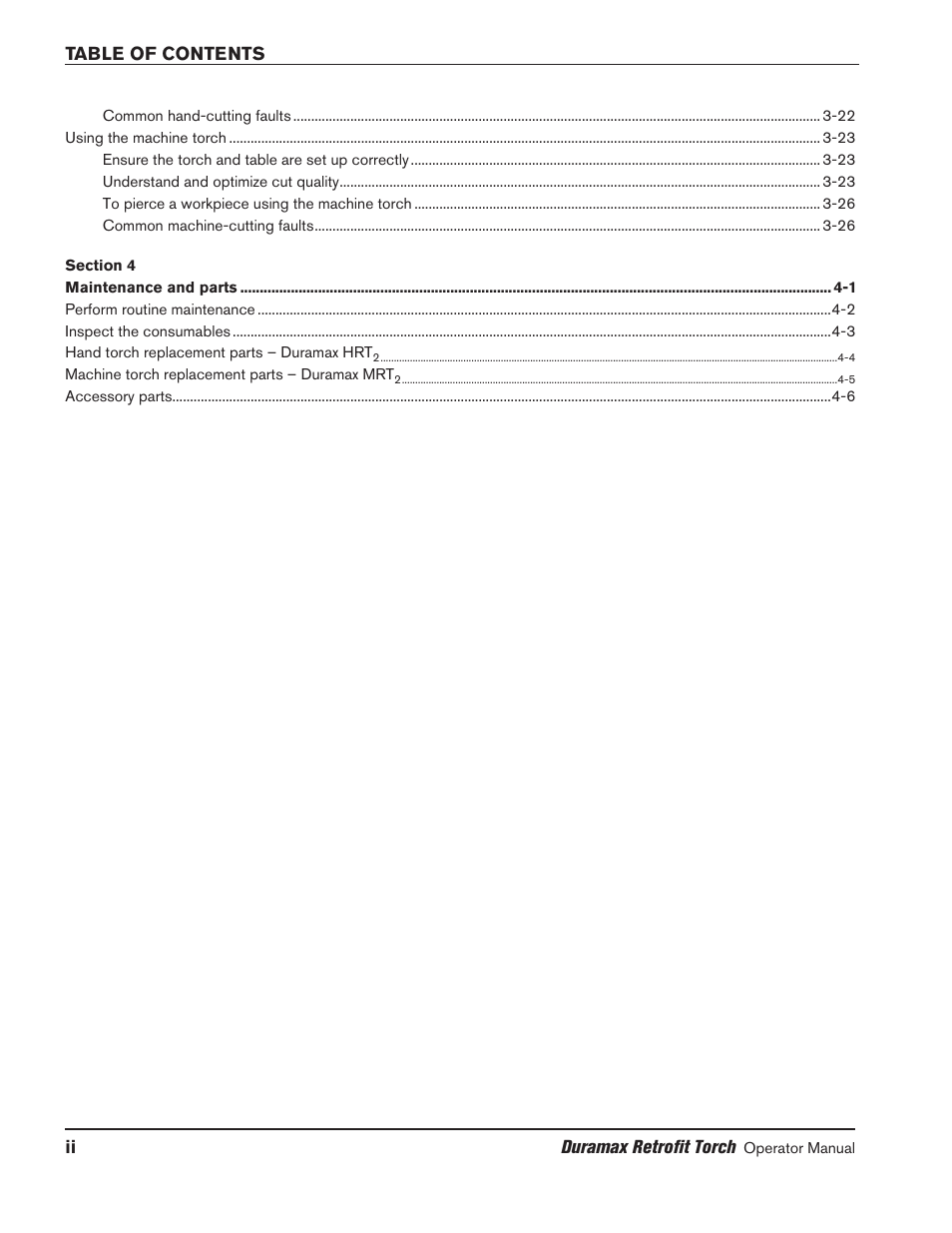 Hypertherm HRT2 User Manual | Page 12 / 64