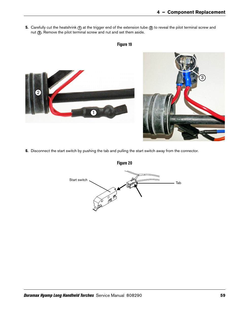 Hypertherm Duramax Hyamp Long Handheld Torches User Manual | Page 59 / 92