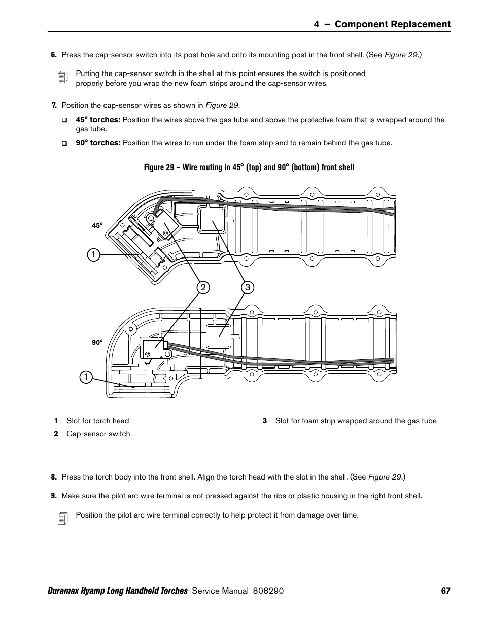 Hypertherm Duramax Hyamp Long Handheld Torches User Manual | Page 67 / 92