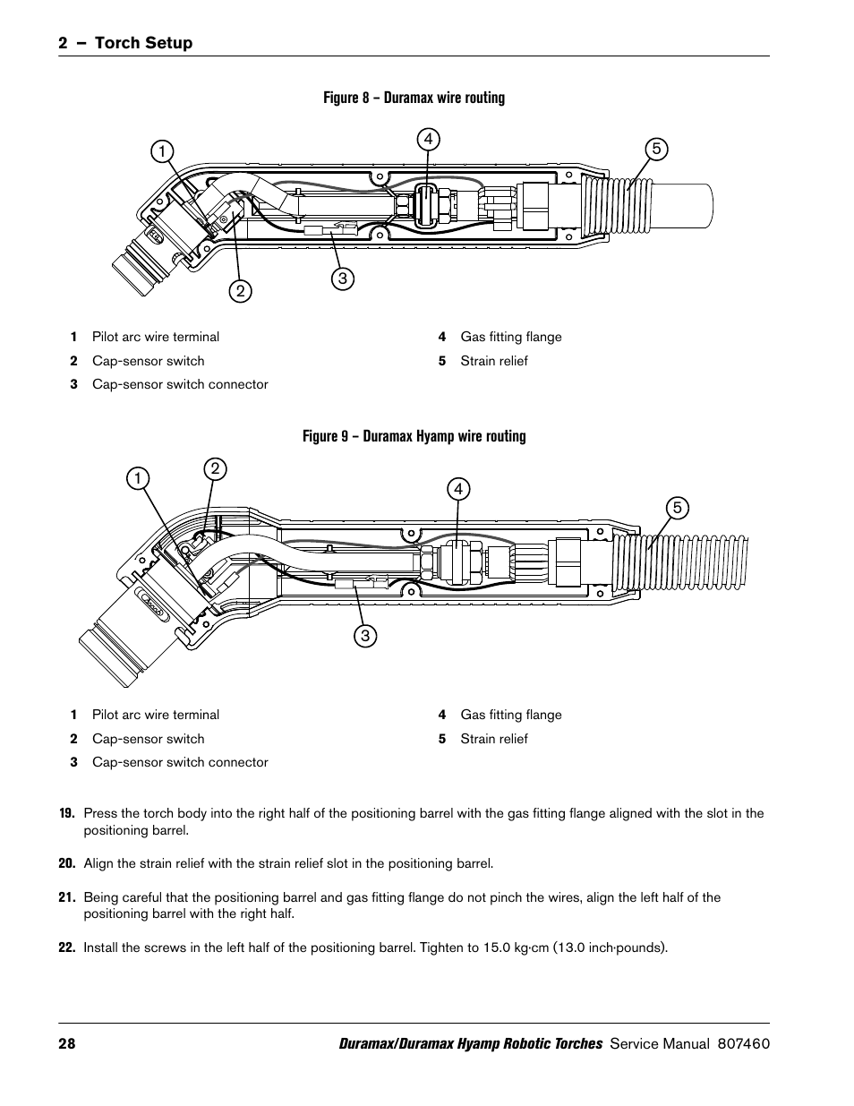 Hypertherm Duramax Hyamp Robotic Torch User Manual | Page 28 / 74