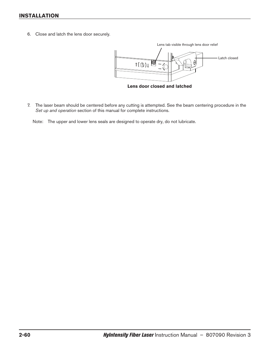Hypertherm HyIntensity Fiber Laser Rev.3 User Manual | Page 108 / 240