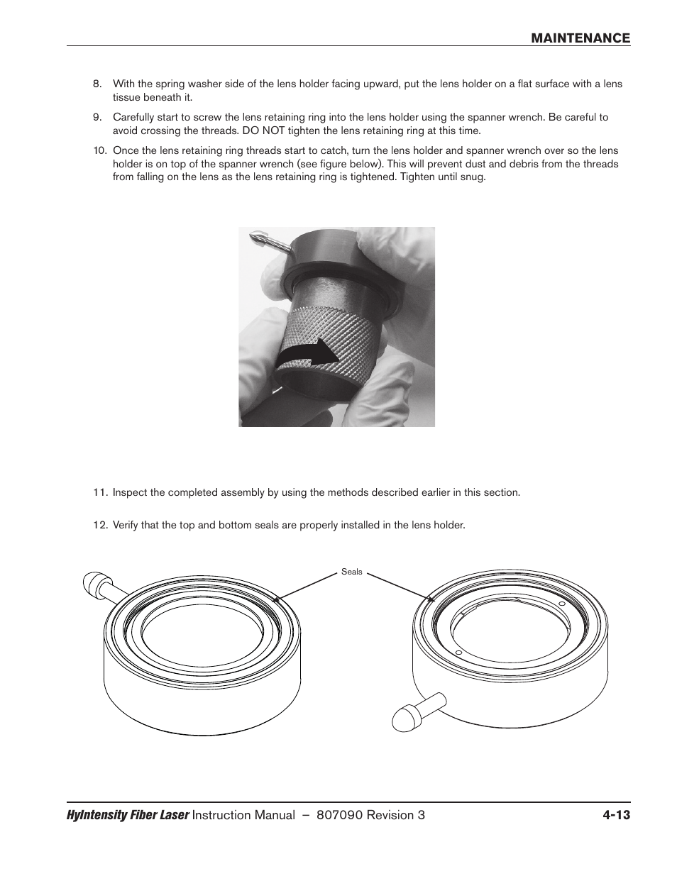Hypertherm HyIntensity Fiber Laser Rev.3 User Manual | Page 205 / 240