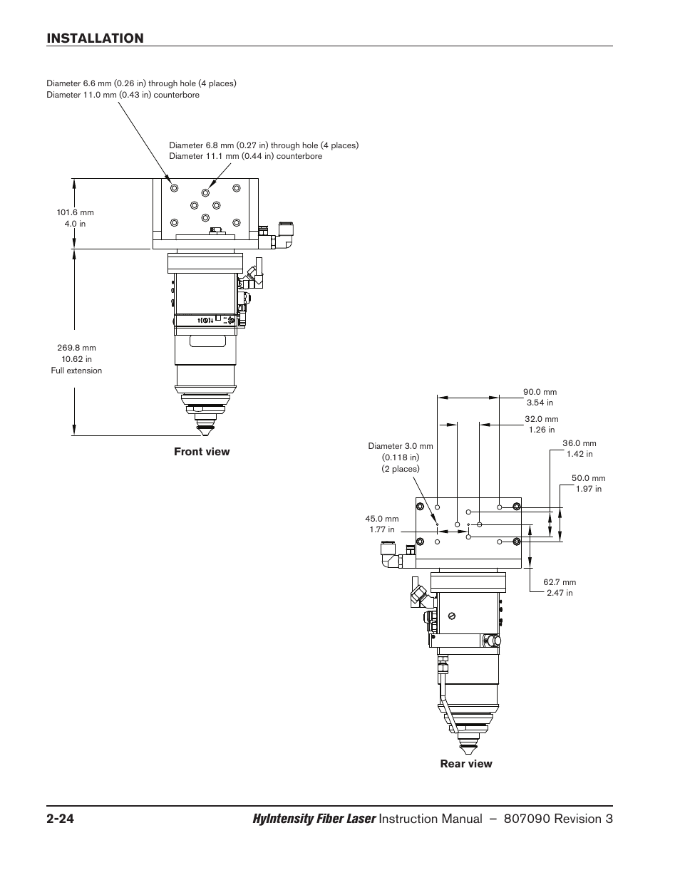 Hypertherm HyIntensity Fiber Laser Rev.3 User Manual | Page 72 / 240