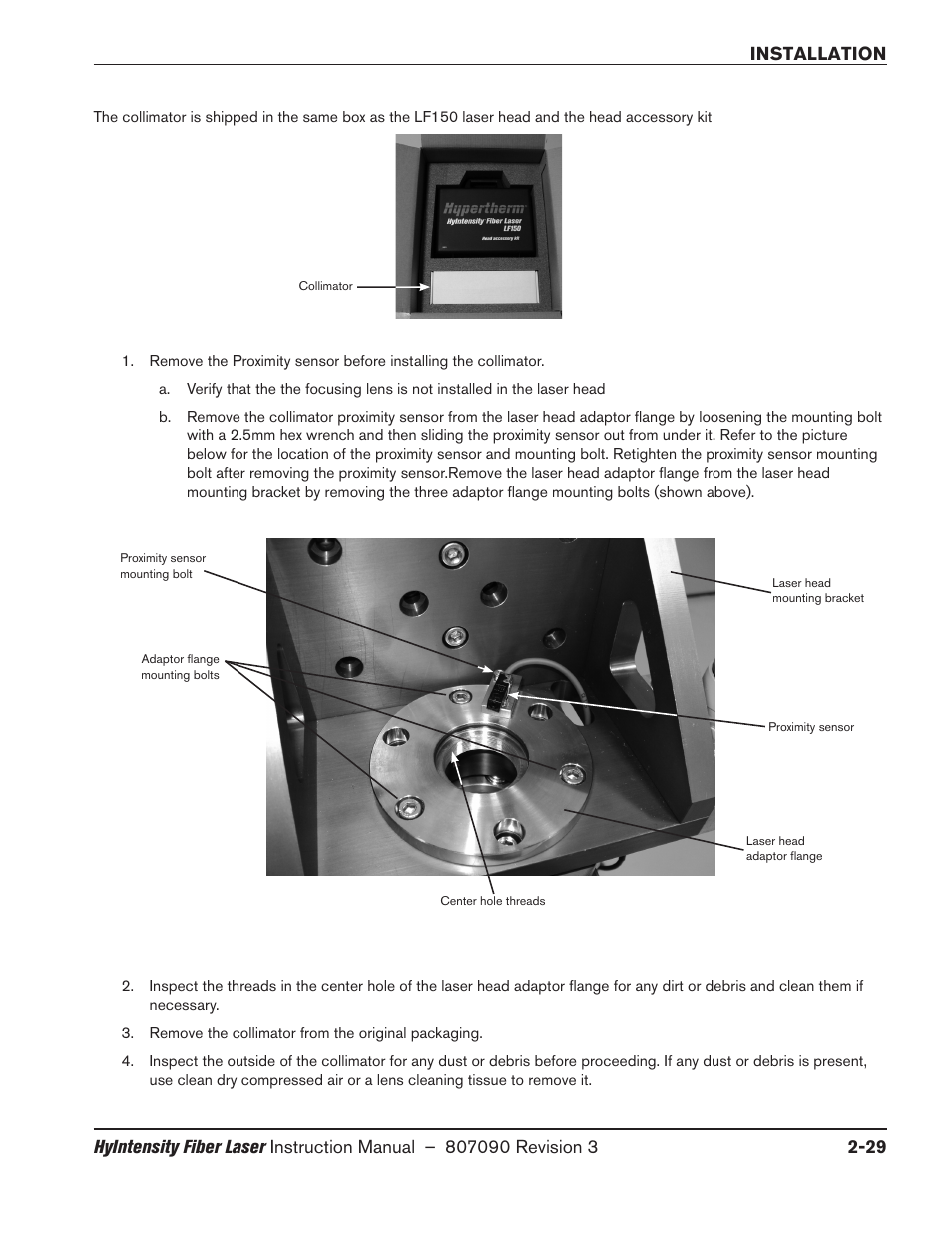 Hypertherm HyIntensity Fiber Laser Rev.3 User Manual | Page 77 / 240