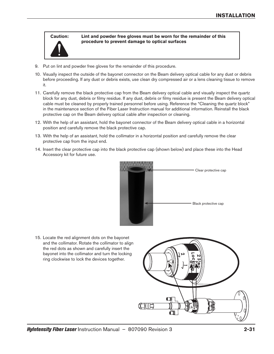 Hypertherm HyIntensity Fiber Laser Rev.3 User Manual | Page 79 / 240