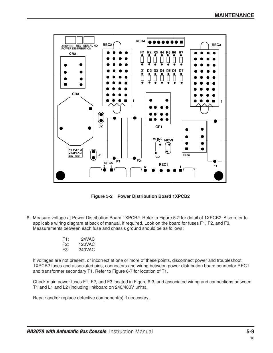 Hypertherm HD3070 Plasma Arc Cutting System w/ Automatic Gas Console User Manual | Page 134 / 281