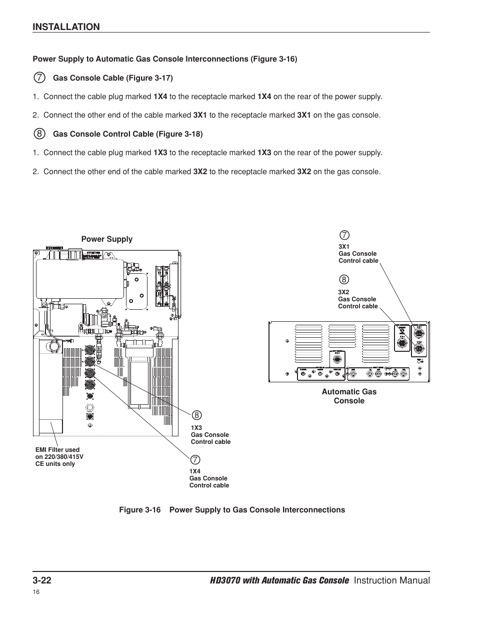 Hypertherm HD3070 Plasma Arc Cutting System w/ Automatic Gas Console User Manual | Page 70 / 281