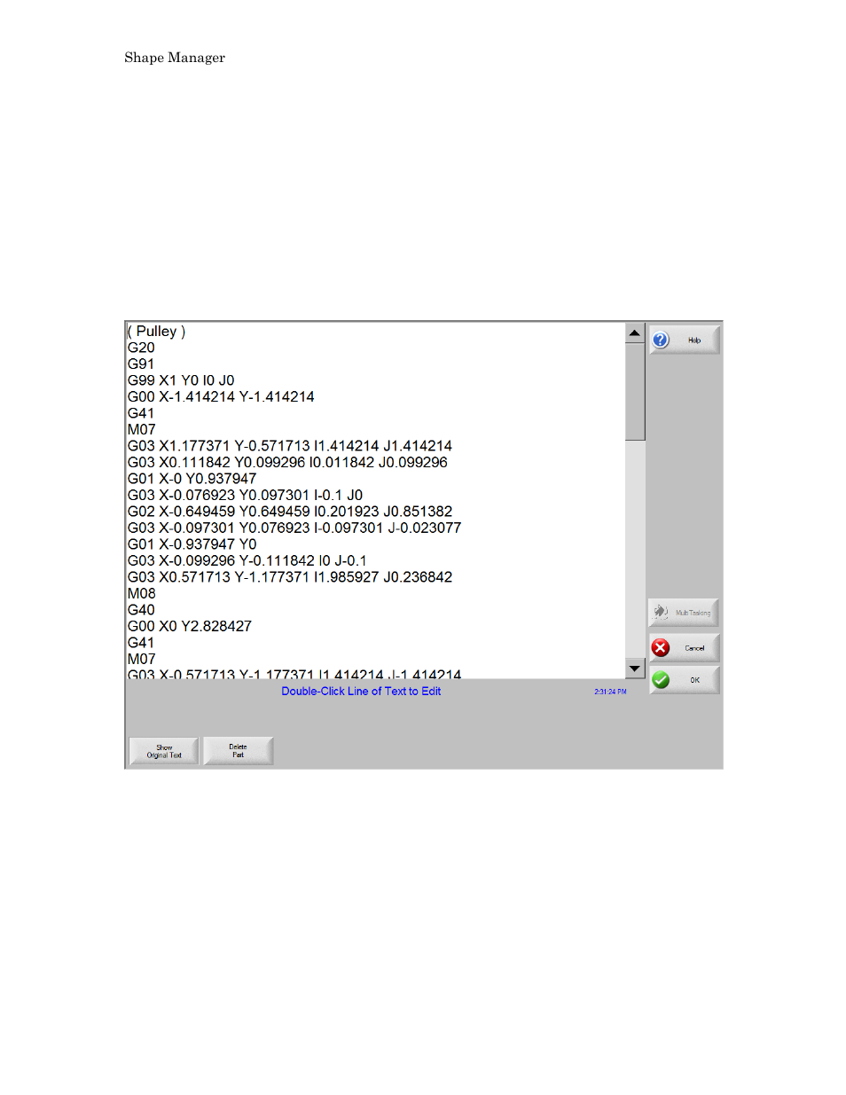 Text editor | Hypertherm Phoenix 8.0 User Manual | Page 101 / 585