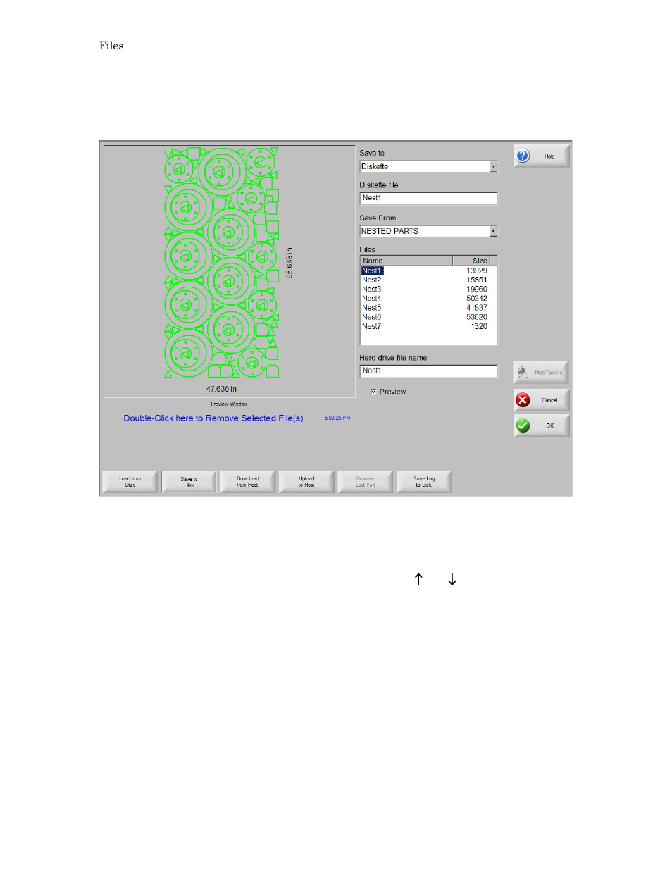 Save to disk | Hypertherm Phoenix 8.0 User Manual | Page 133 / 585