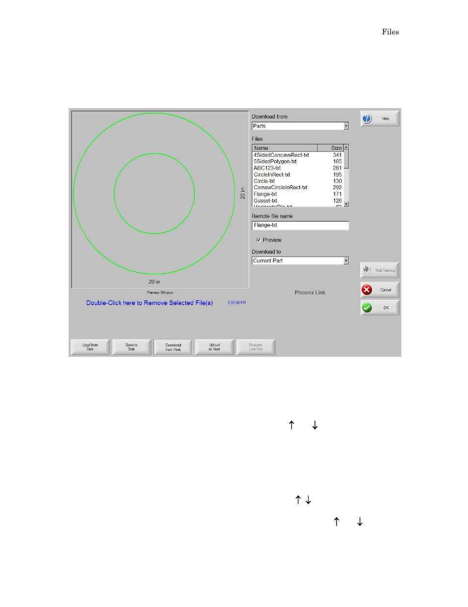 Download from host | Hypertherm Phoenix 8.0 User Manual | Page 136 / 585