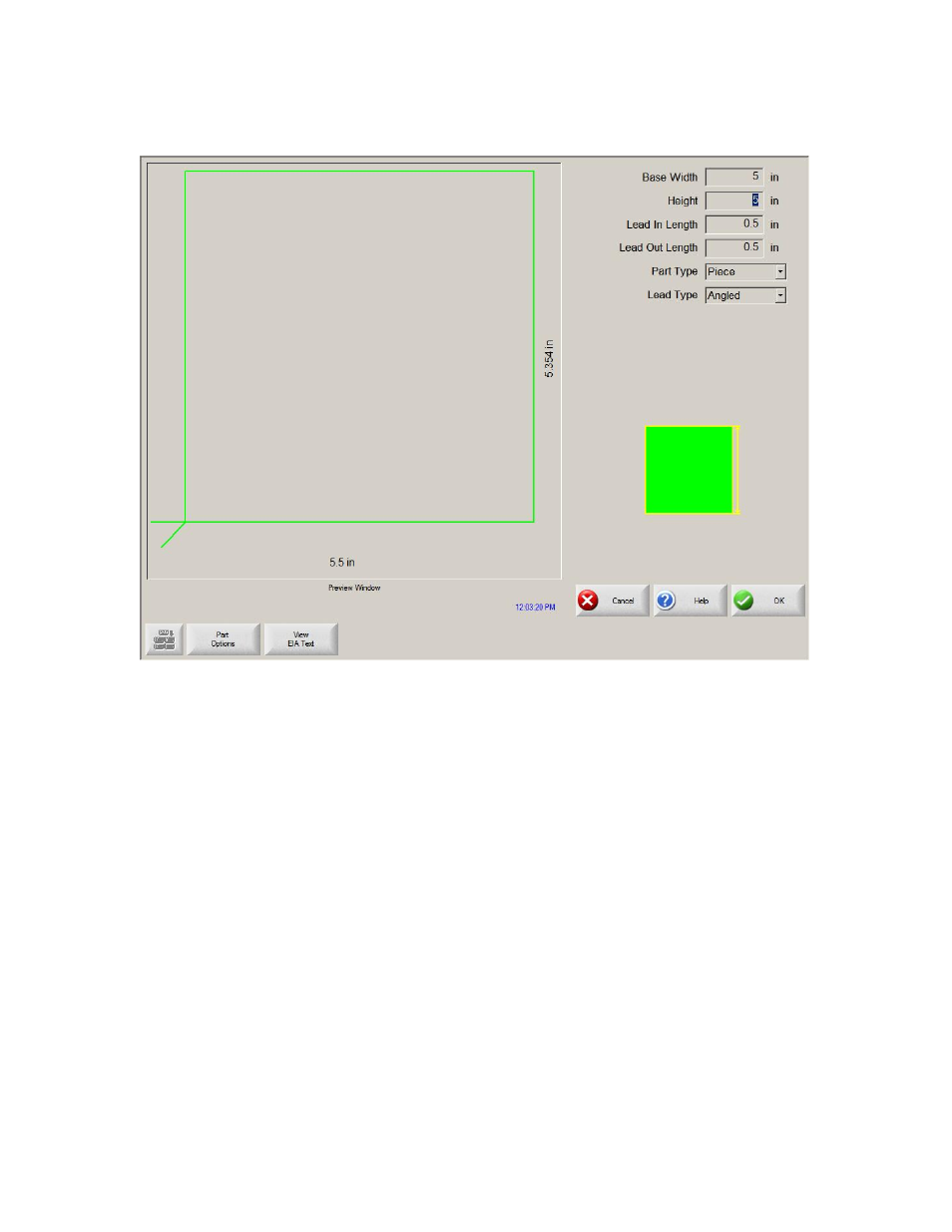 Rectangle | Hypertherm Phoenix 8.0 User Manual | Page 143 / 585