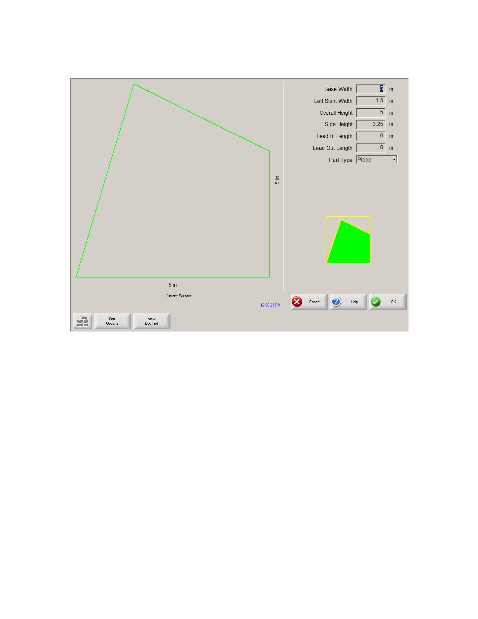 Sided polygon | Hypertherm Phoenix 8.0 User Manual | Page 159 / 585