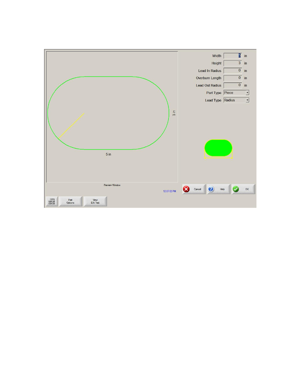 Oval | Hypertherm Phoenix 8.0 User Manual | Page 163 / 585