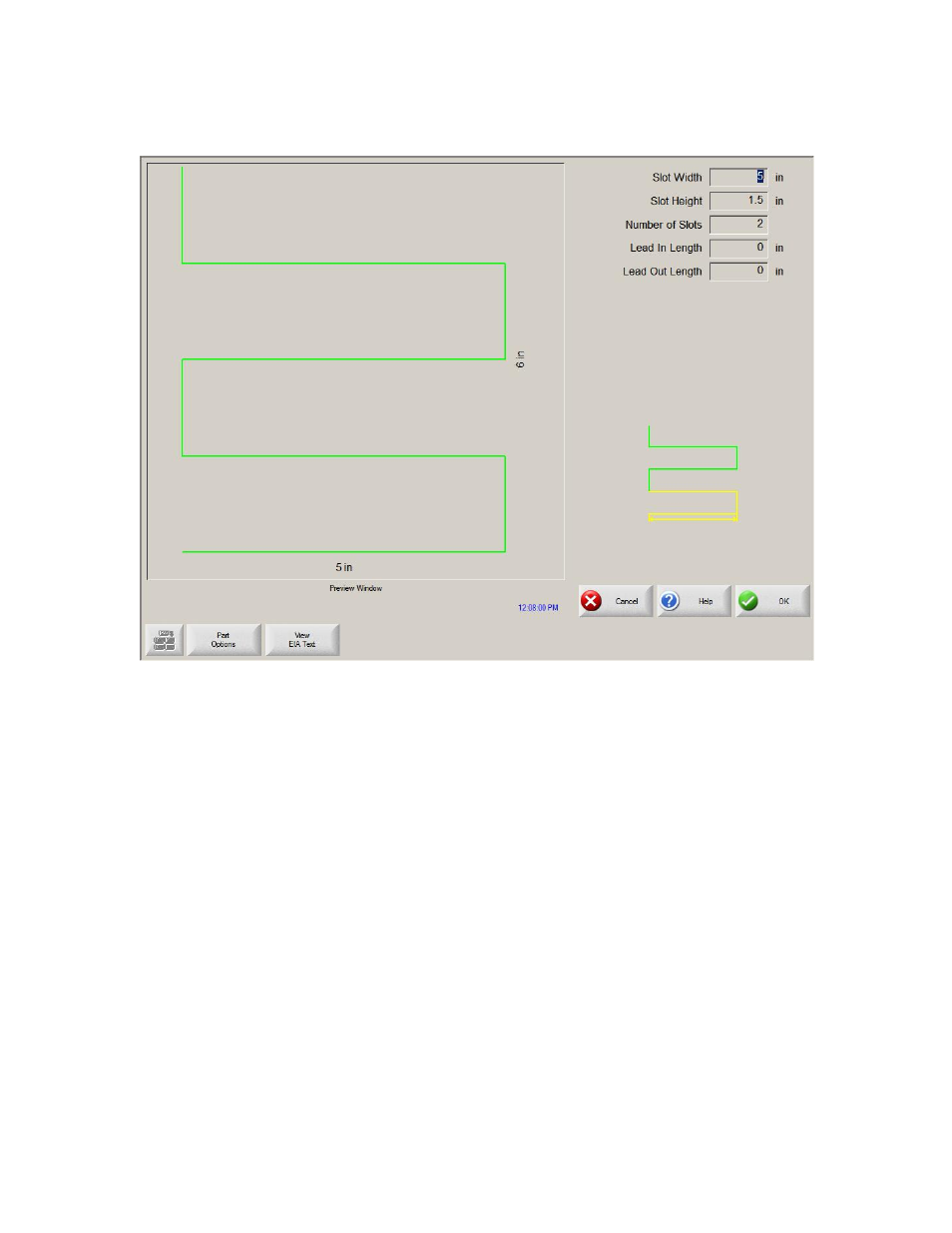 Straight slots | Hypertherm Phoenix 8.0 User Manual | Page 169 / 585